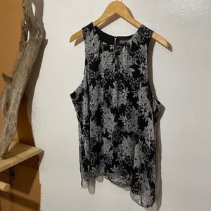Vince Camuto Floral Sleeveless Top